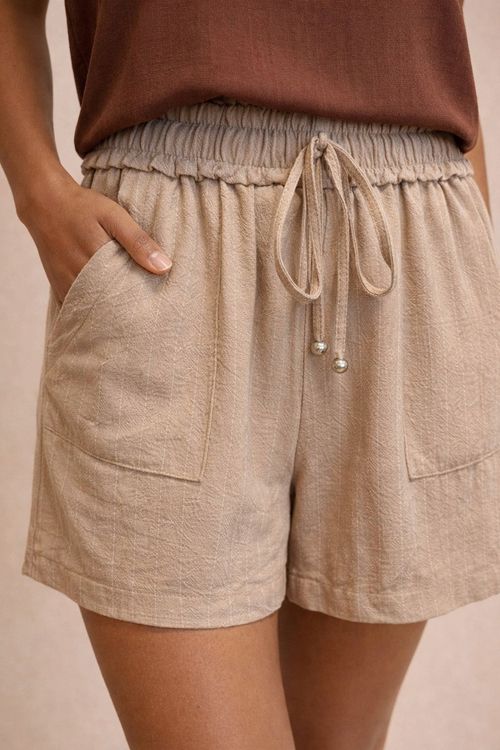 Short linho listra risca de giz1.4